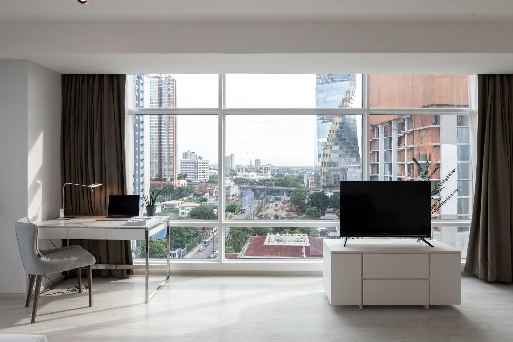 Jasmine 59 Hotel Bangkok Luaran gambar A typical bedroom in a condominium