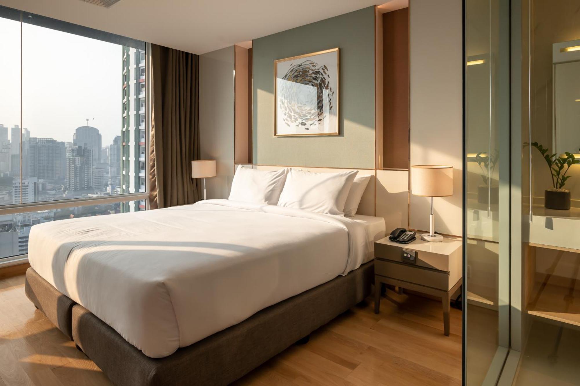 Jasmine 59 Hotel Bangkok Luaran gambar A bedroom at the hotel